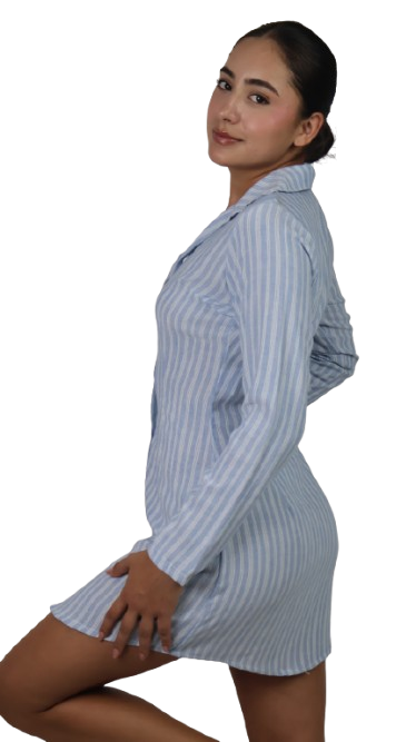 VESTIDO CORTO CASUAL  112974