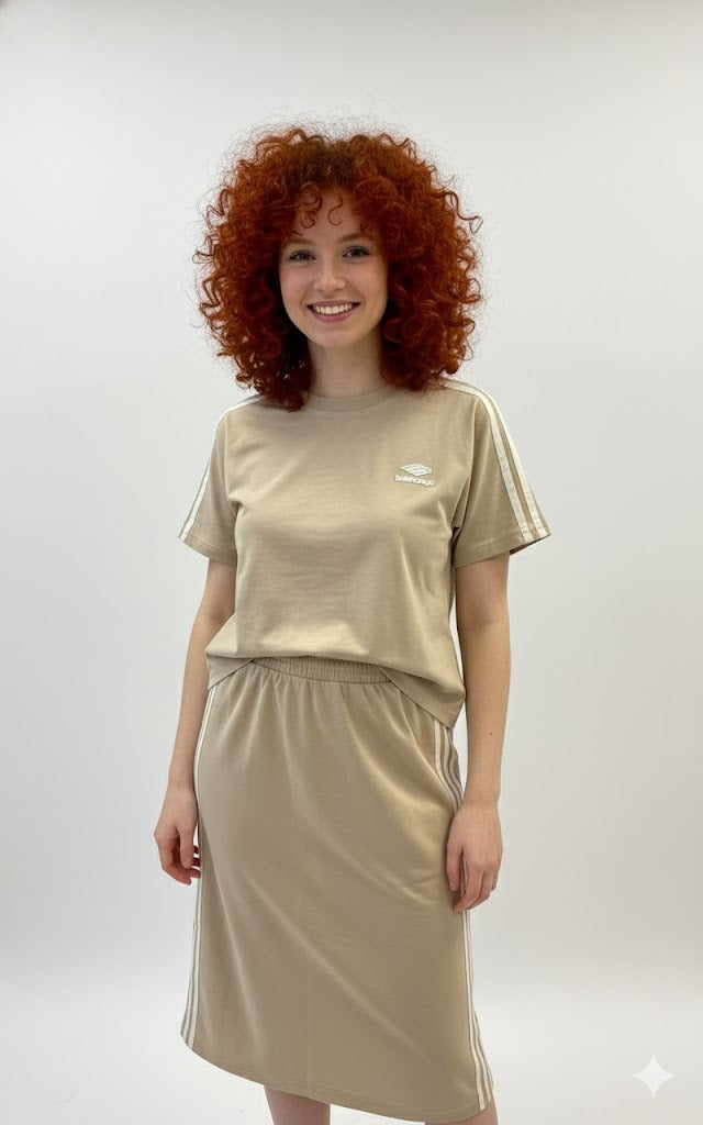 CONJUNTO TOP Y FALDA LARGA  F2680