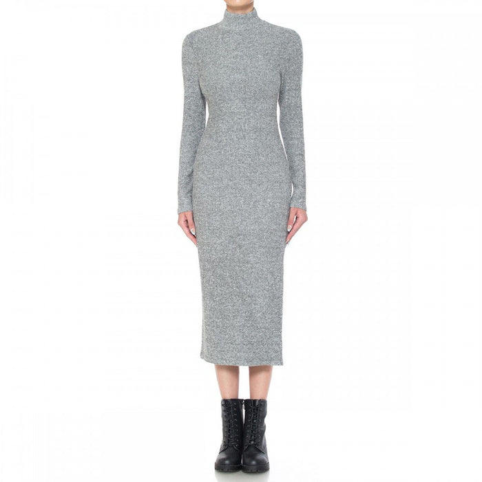 VESTIDO CORTO CASUAL GRIS 111106GR