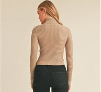 BLUSA BASICA TAUPE O11780TA