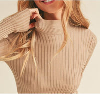 BLUSA BASICA TAUPE O11780TA