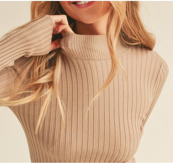 BLUSA BASICA TAUPE O11780TA