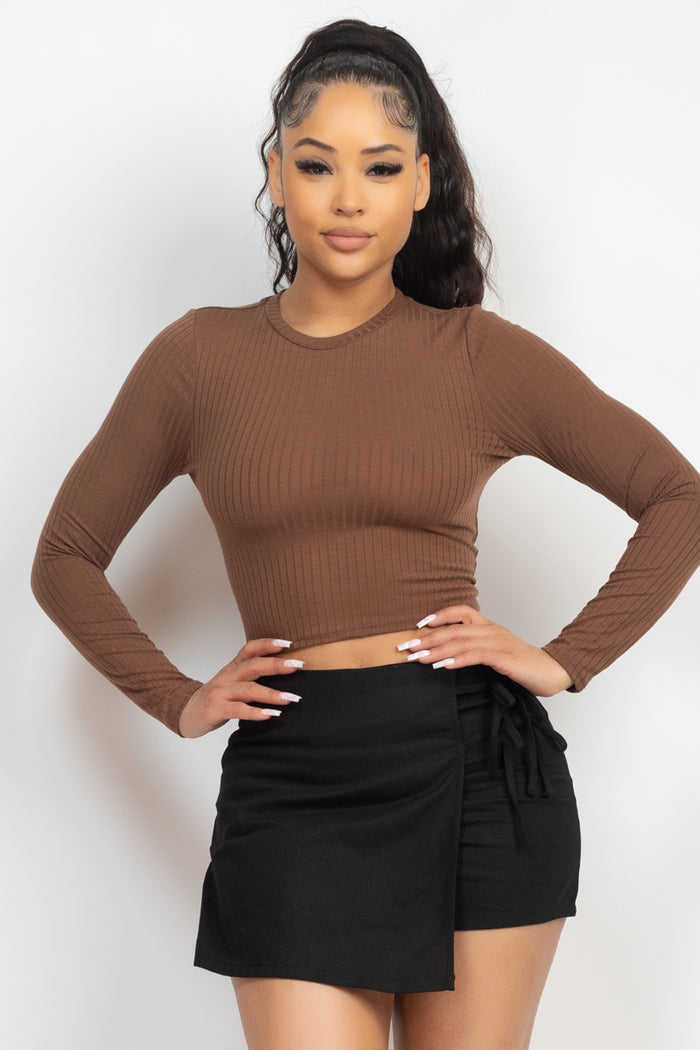 BLUSA BASICA CAFÉ O10951CF