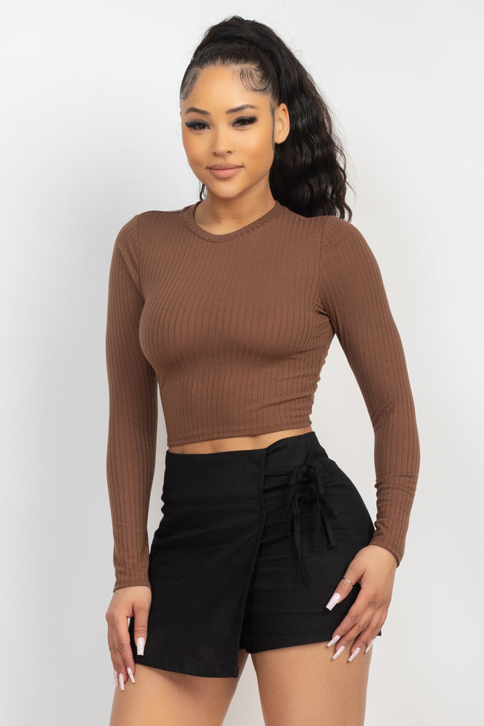 BLUSA BASICA CAFÉ O10951CF