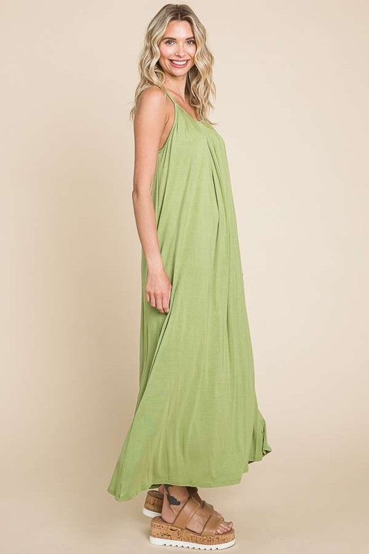 VESTIDO LARGO CASUAL 211681