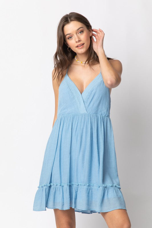 VESTIDO CORTO CASUAL  111723