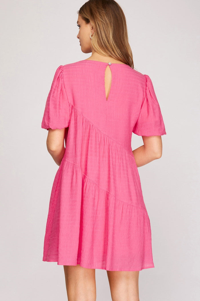 VESTIDO CORTO CASUAL  112663