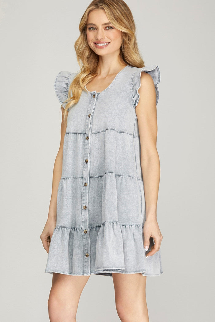 VESTIDO CORTO CASUAL  112669