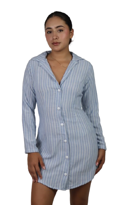 VESTIDO CORTO CASUAL  112974