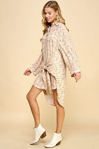 VESTIDO CORTO CASUAL  112992