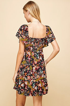VESTIDO CORTO CASUAL  112996