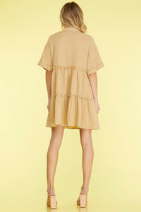 VESTIDO CORTO CASUAL  113136