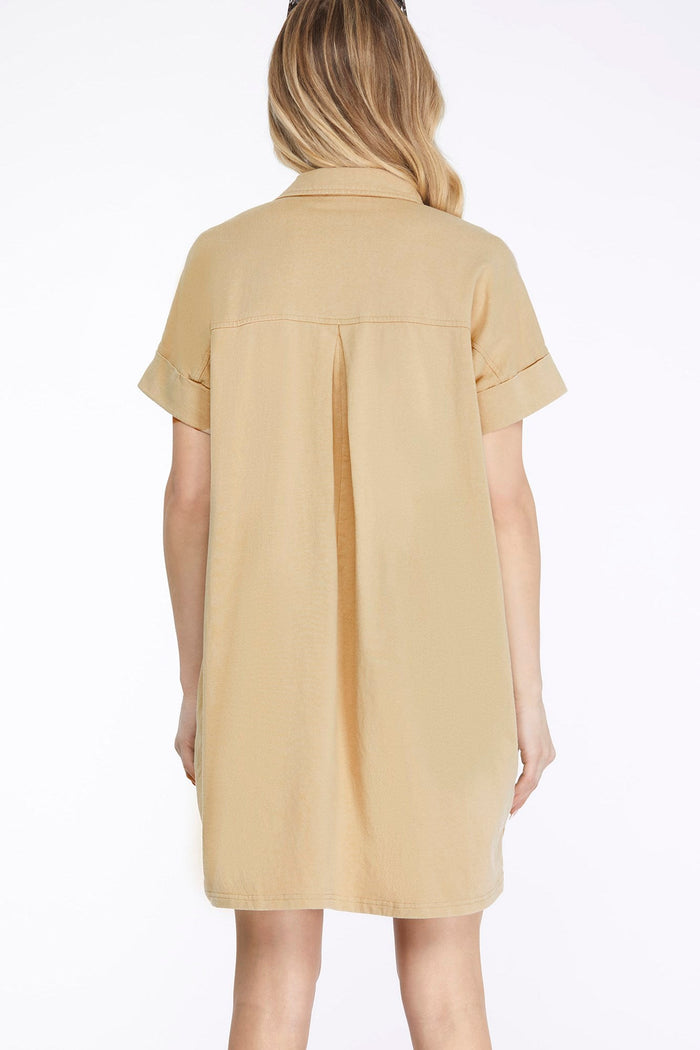 VESTIDO CORTO CASUAL  113138