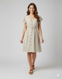 VESTIDO CORTO CASUAL  113140