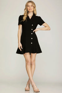 VESTIDO CORTO CASUAL  113145