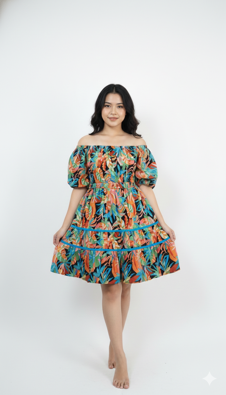 VESTIDO CORTO CASUAL  113152