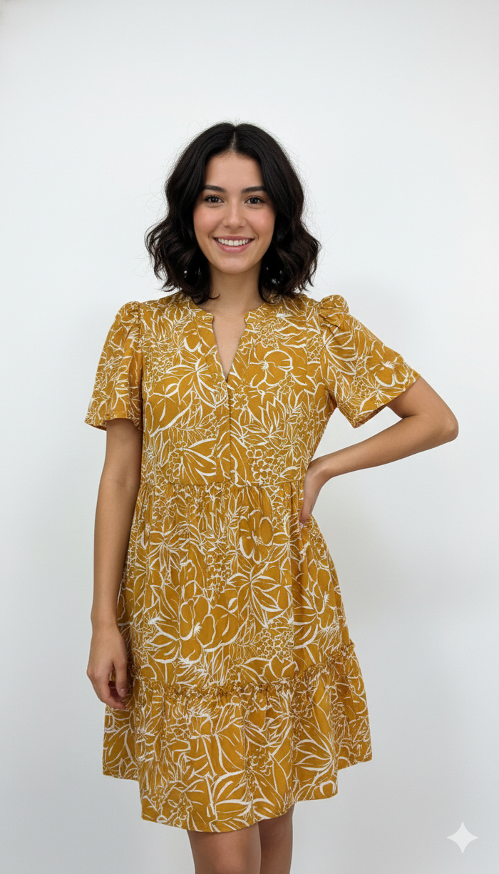 VESTIDO CORTO CASUAL  113161