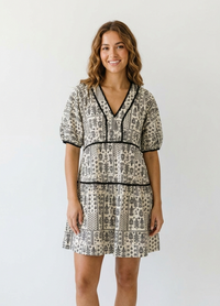 VESTIDO CORTO CASUAL  113165