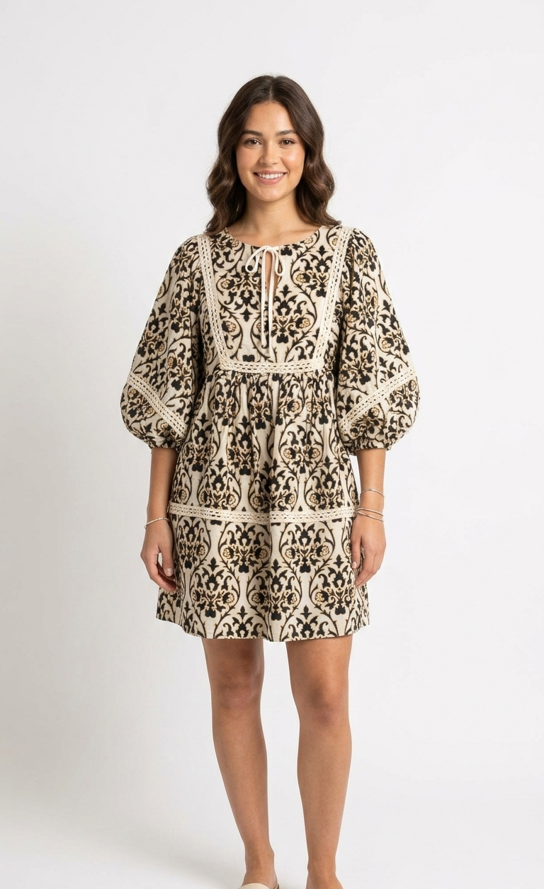 VESTIDO CORTO CASUAL  113169