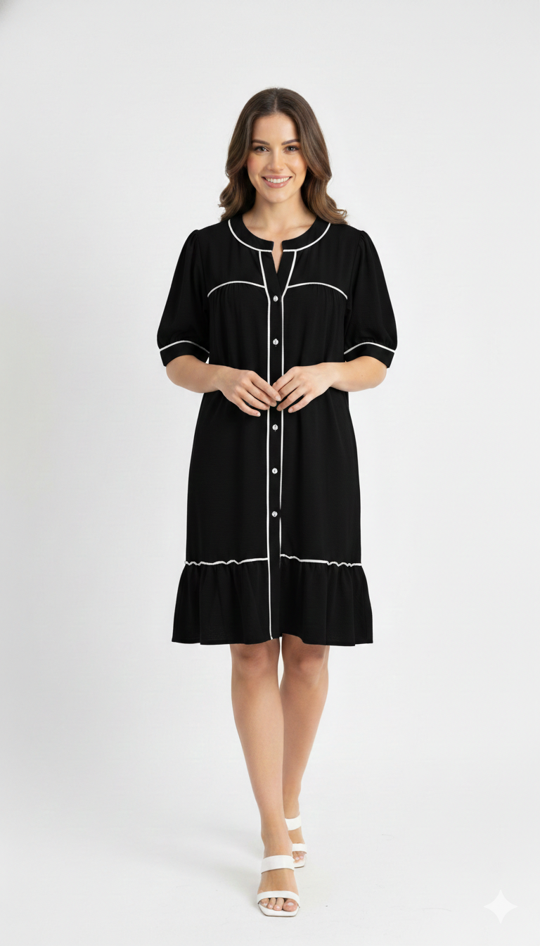 VESTIDO CORTO CASUAL  113170