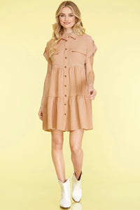 VESTIDO CORTO CASUAL  113248