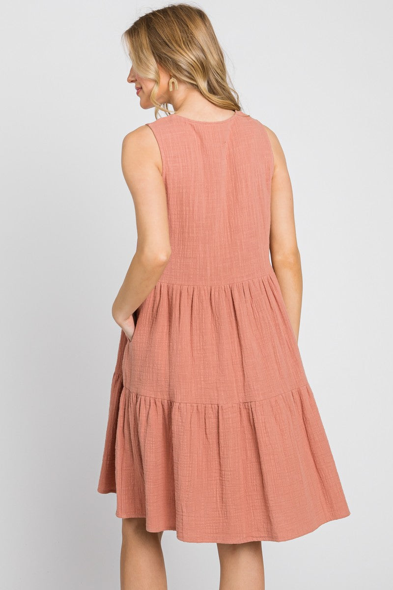 VESTIDO CORTO CASUAL  113307