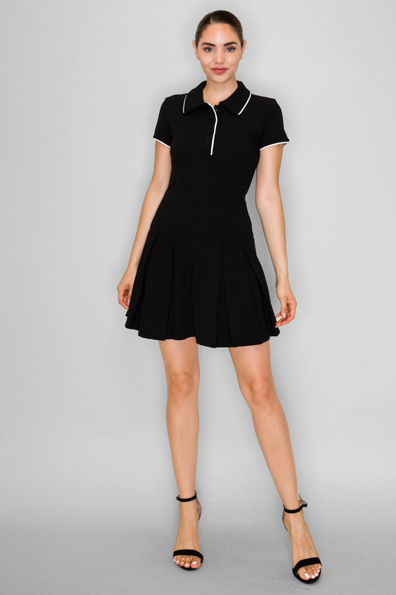 VESTIDO CORTO CASUAL  113429