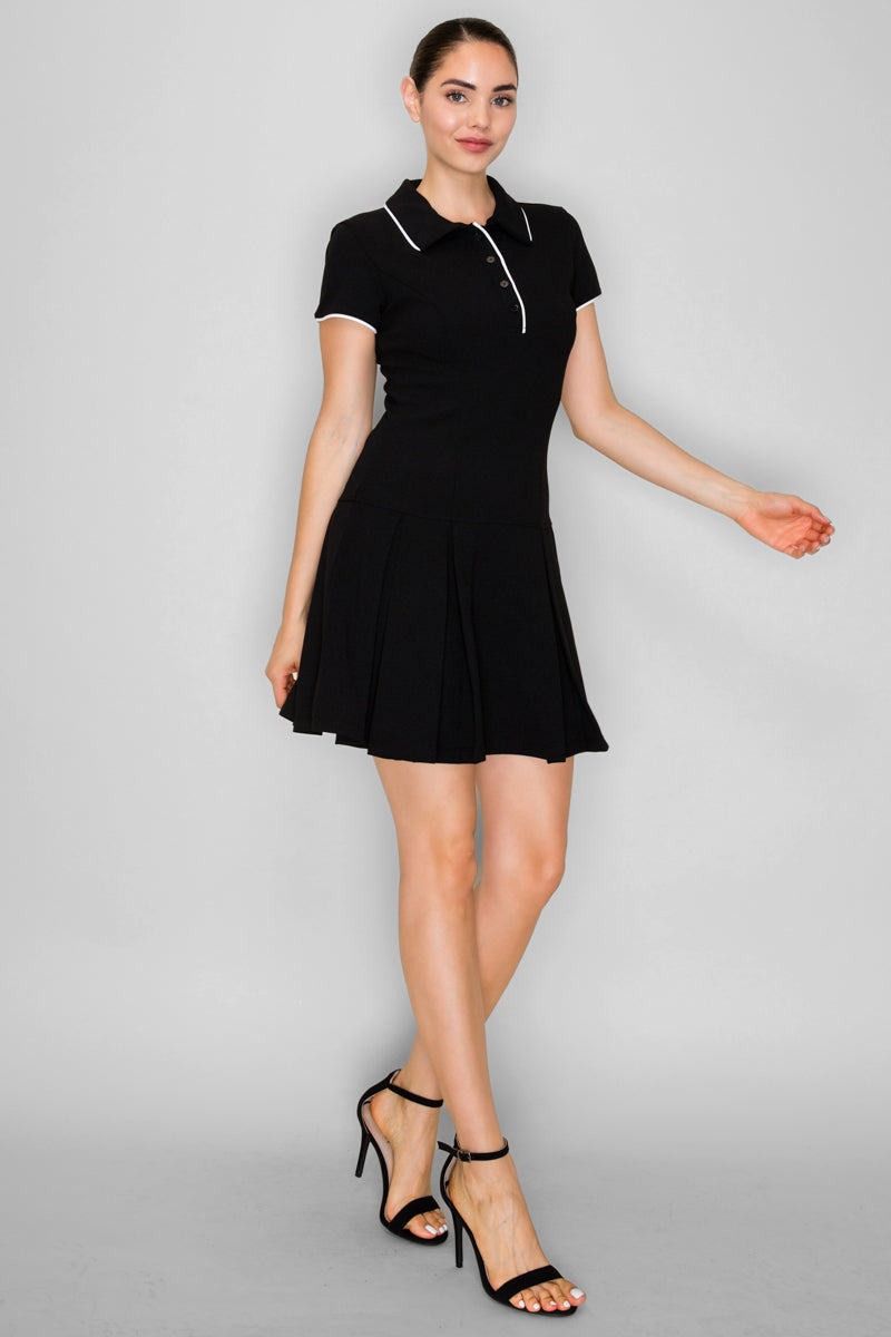 VESTIDO CORTO CASUAL  113429