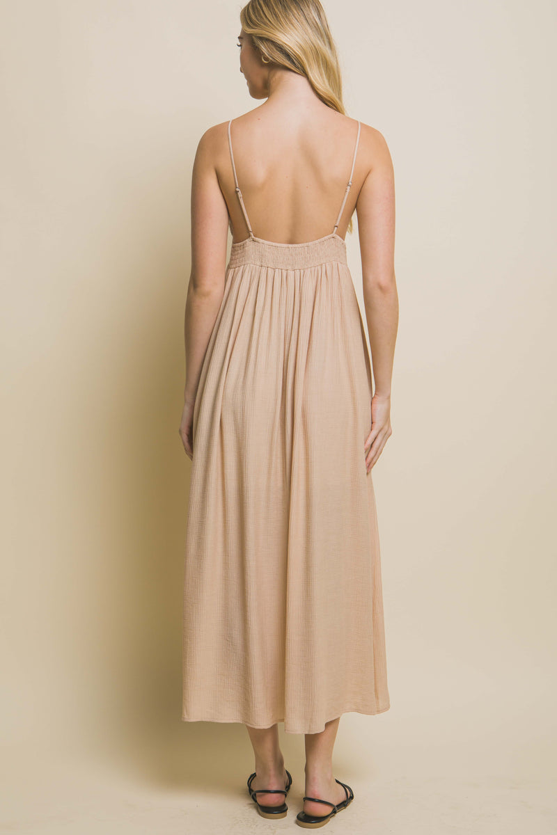 VESTIDO LARGO CASUAL 212858