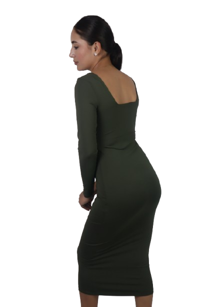 VESTIDO LARGO CASUAL 212981