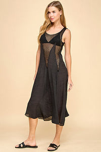 VESTIDO LARGO CASUAL 213003