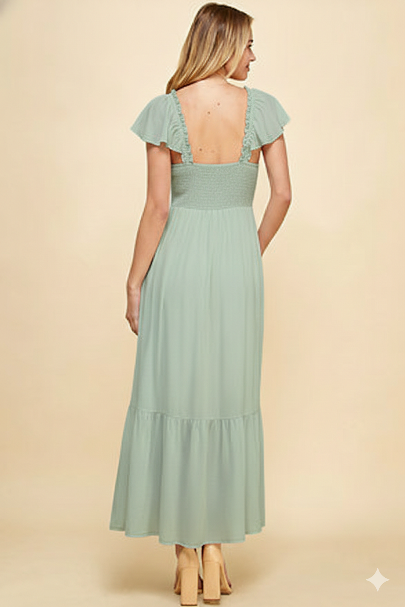 VESTIDO LARGO CASUAL 213004