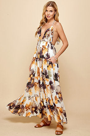 VESTIDO LARGO CASUAL 213005