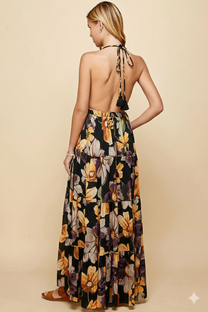 VESTIDO LARGO CASUAL 213005