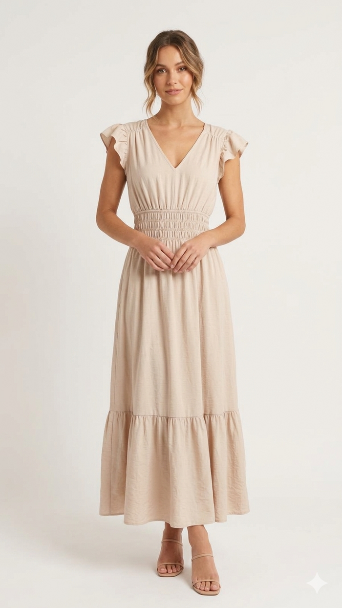 VESTIDO LARGO CASUAL 213035