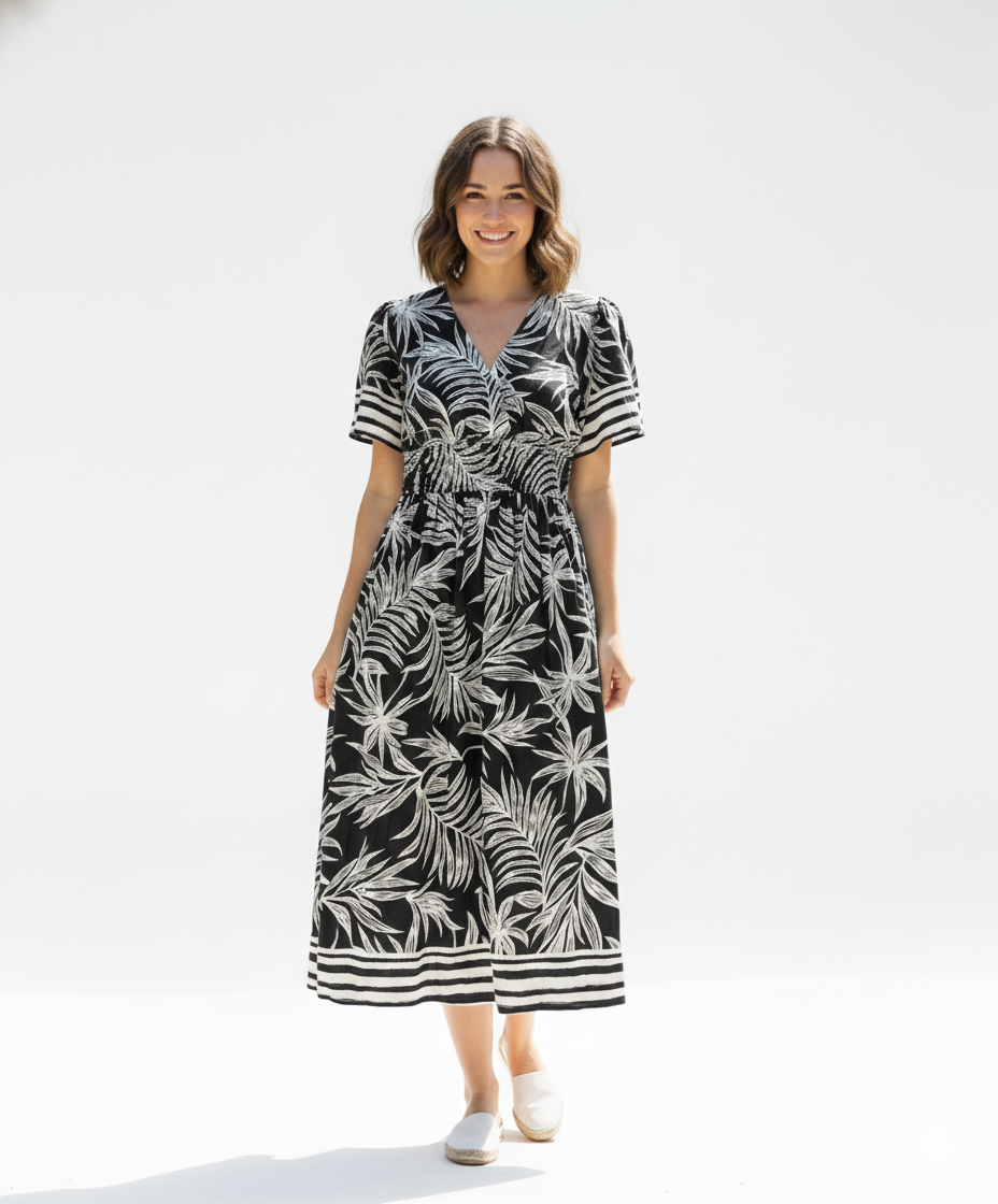 VESTIDO LARGO CASUAL 213175