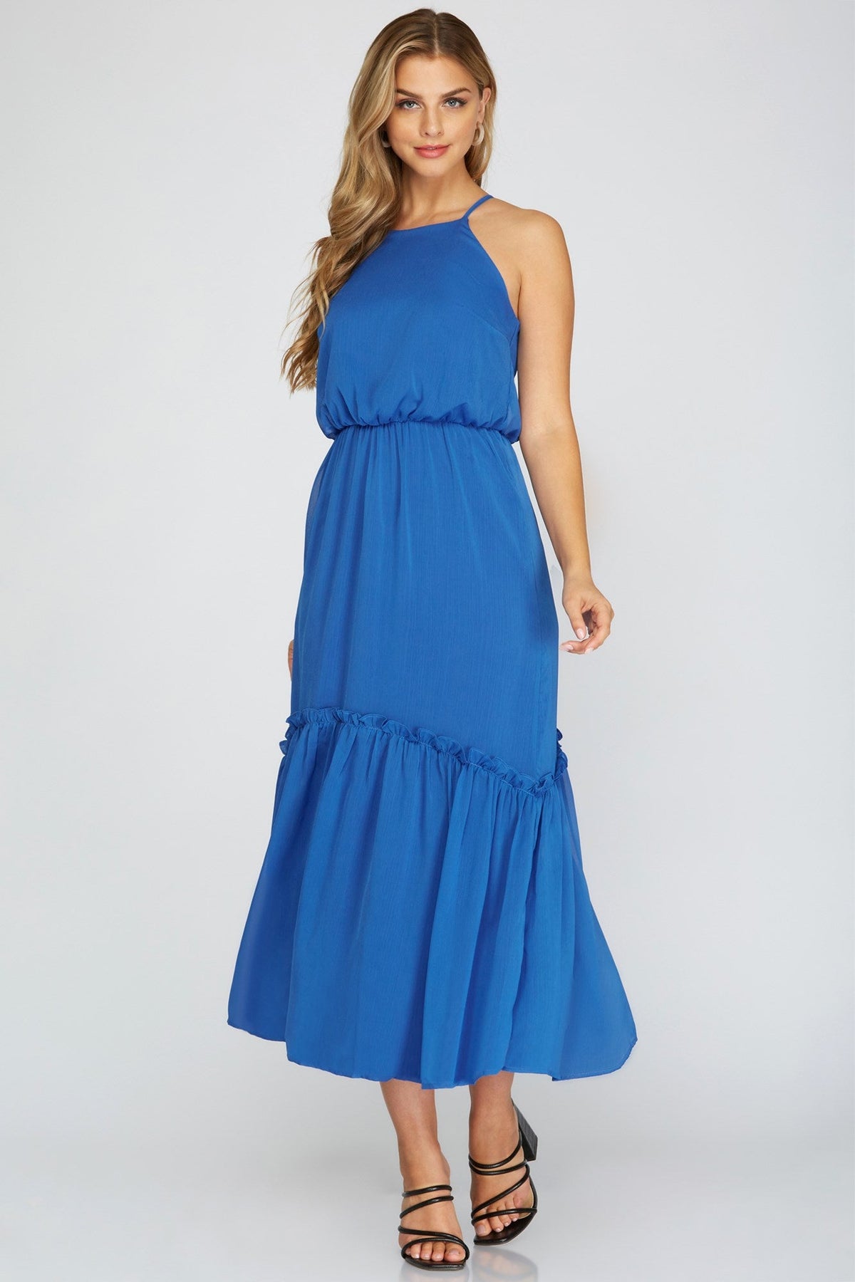 VESTIDO LARGO CASUAL 213221