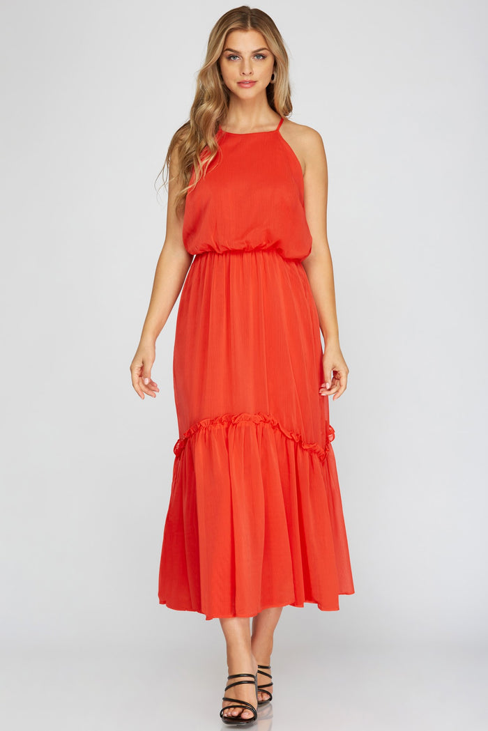 VESTIDO LARGO CASUAL 213221