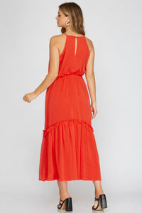 VESTIDO LARGO CASUAL 213221