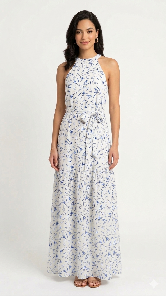 VESTIDO LARGO CASUAL 213237