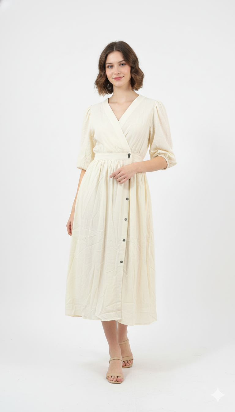 VESTIDO LARGO CASUAL 213244