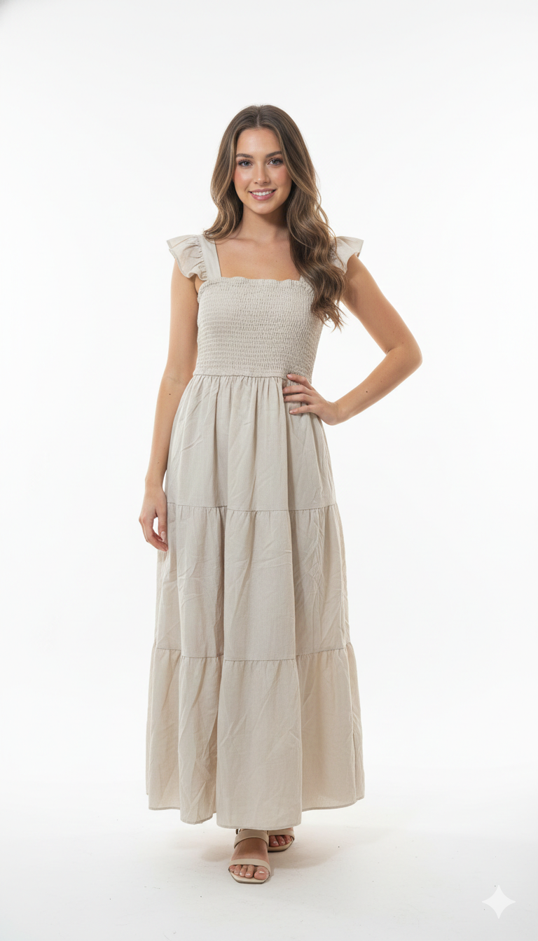 VESTIDO LARGO CASUAL 213250