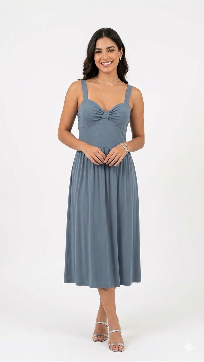 VESTIDO LARGO CASUAL 213314