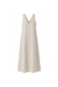 VESTIDO LARGO LINO W13410