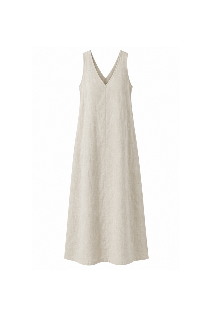 VESTIDO LARGO LINO W13410
