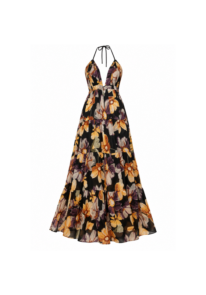 VESTIDO LARGO CASUAL 213005