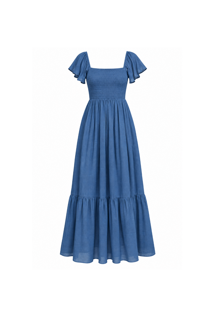 VESTIDO LARGO CASUAL 213004