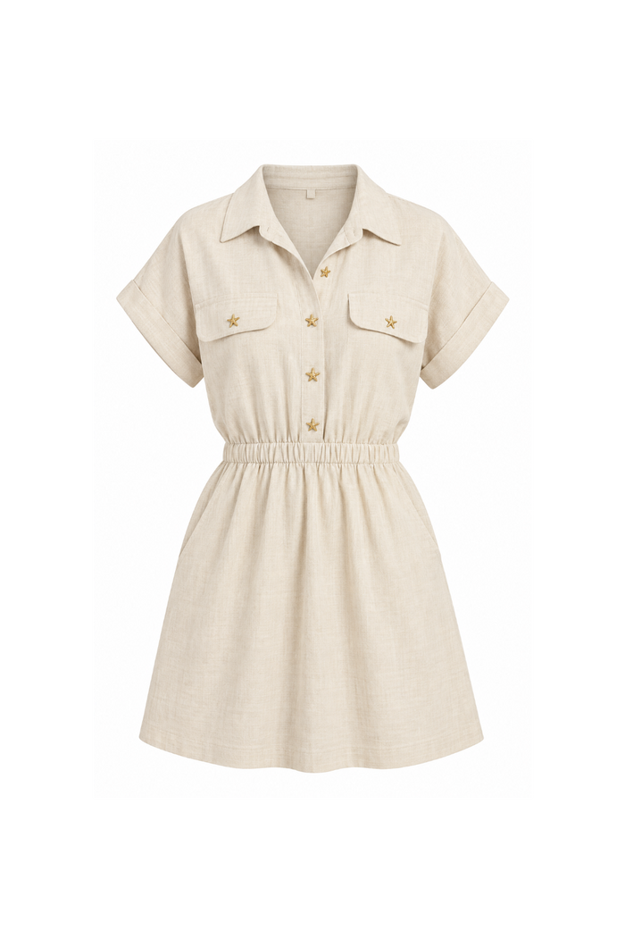 VESTIDO CORTO CASUAL  112982