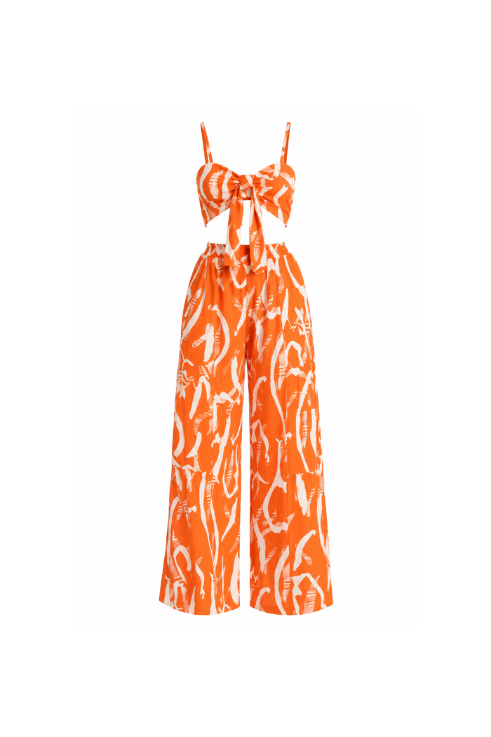 CONJUNTO TOP Y PANTALON  A12993