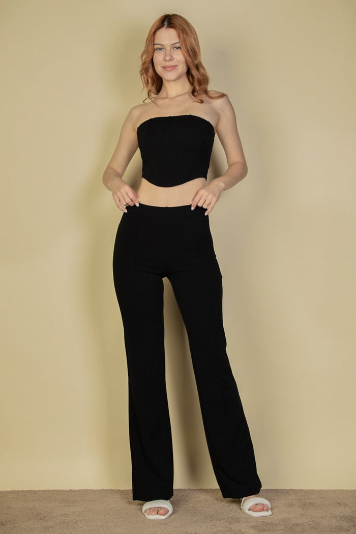 CONJUNTO TOP Y PANTALON  A12261